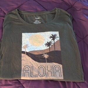 Sonoma Olive Aloha Tee